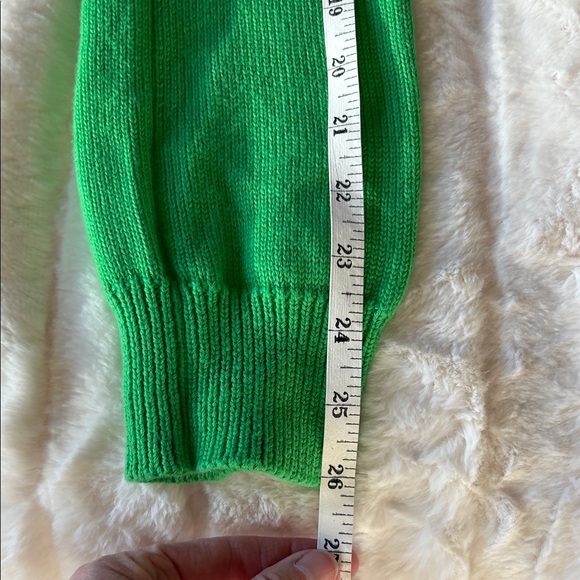 Vintage Ralph Lauren Active Vibrant Green Preppy Casual Pullover - Picture 8 of 8